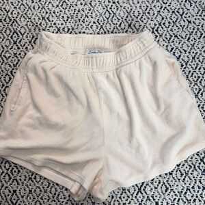 Cream Shorts (Beachwear)